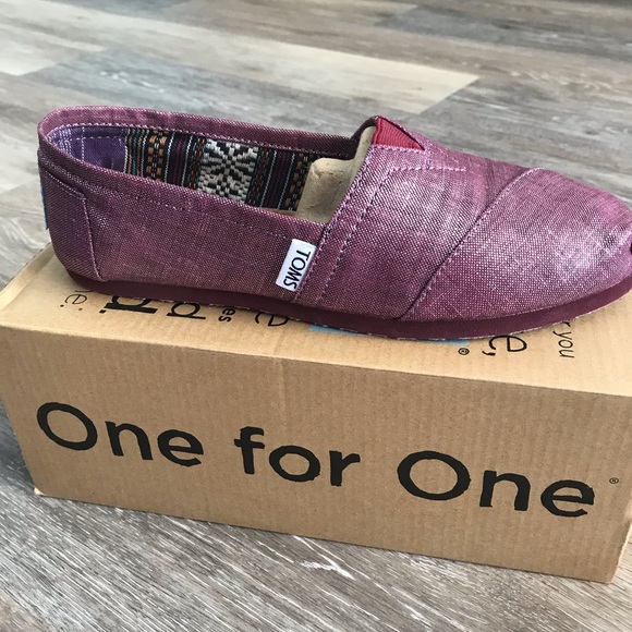 Toms Shoes - TOMS Classics Linen flat